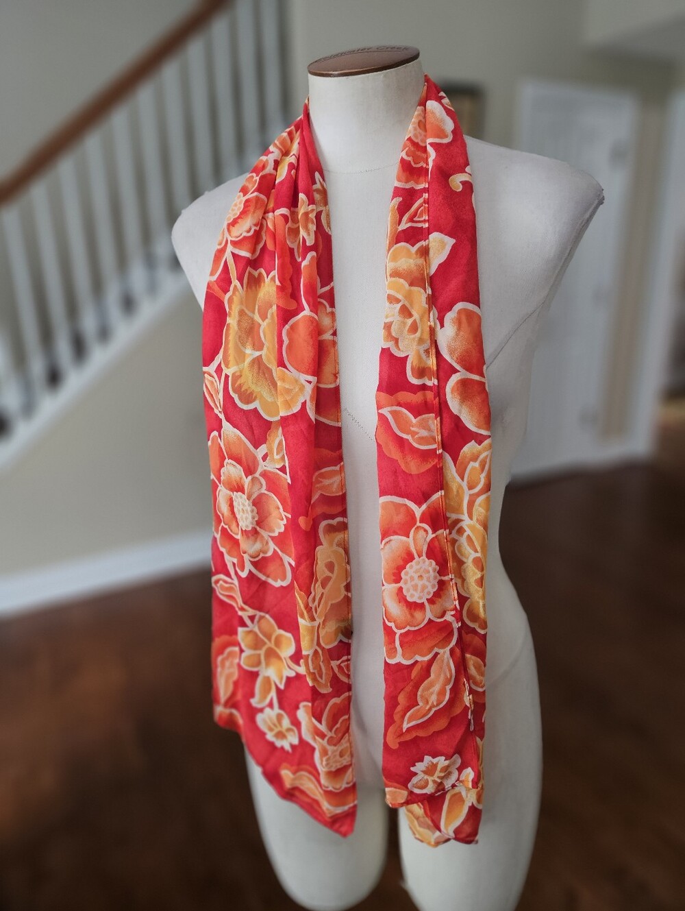Floral Tropical Scarf